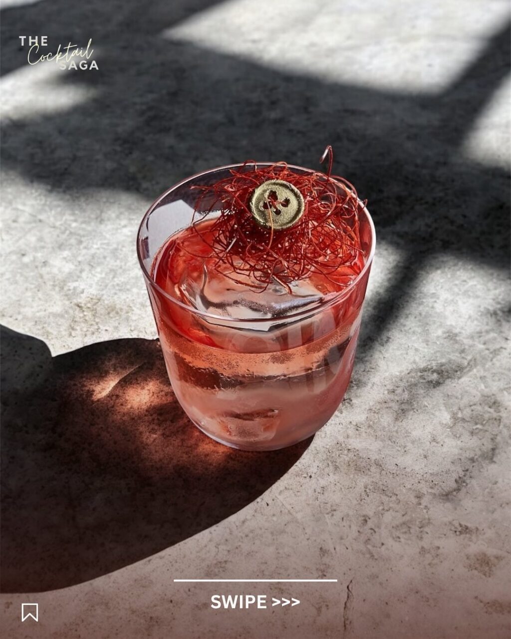 Instagram post from thecocktailsaga. This post is in position 3.