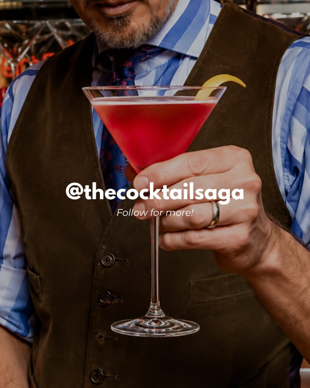 Instagram post from thecocktailsaga. This post is in position 9.
