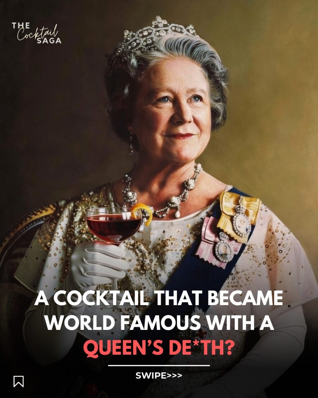 Instagram post from thecocktailsaga. This post is in position 5.