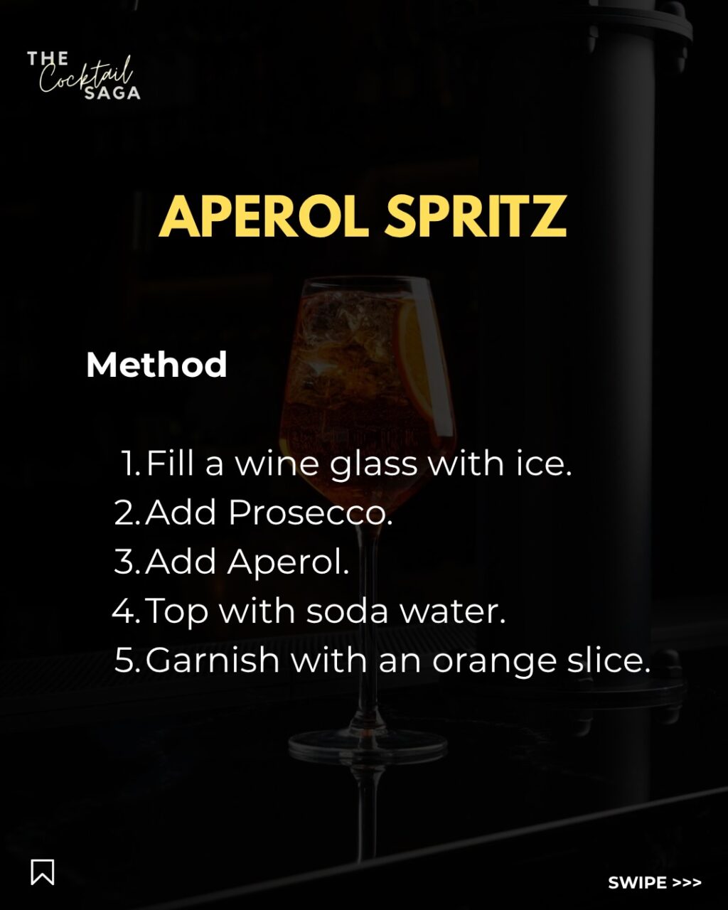 Instagram post from thecocktailsaga. This post is in position 2.