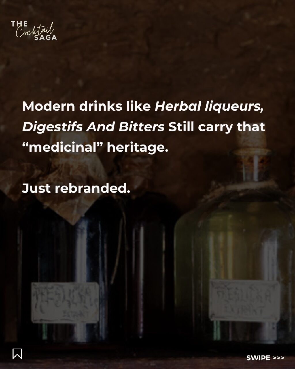 Instagram post from thecocktailsaga. This post is in position 6.