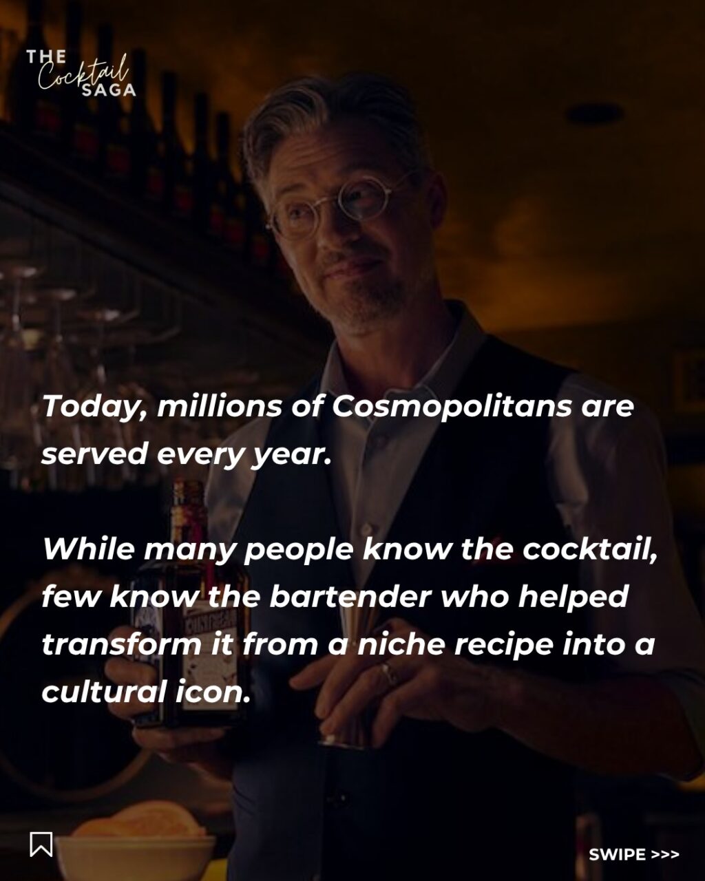 Instagram post from thecocktailsaga. This post is in position 8.