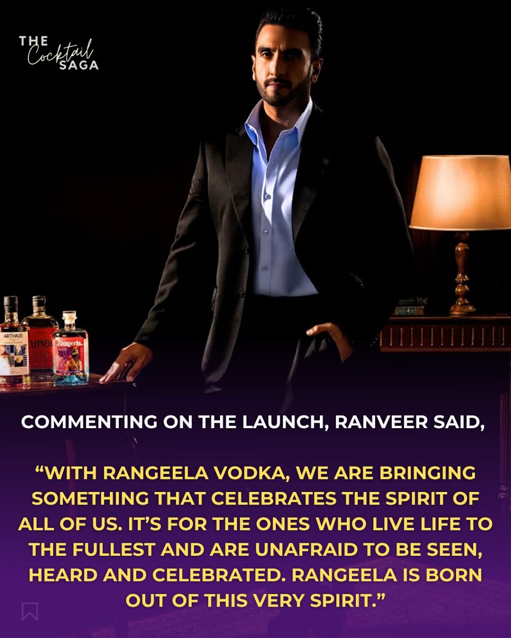 Instagram post from thecocktailsaga. This post is in position 2.