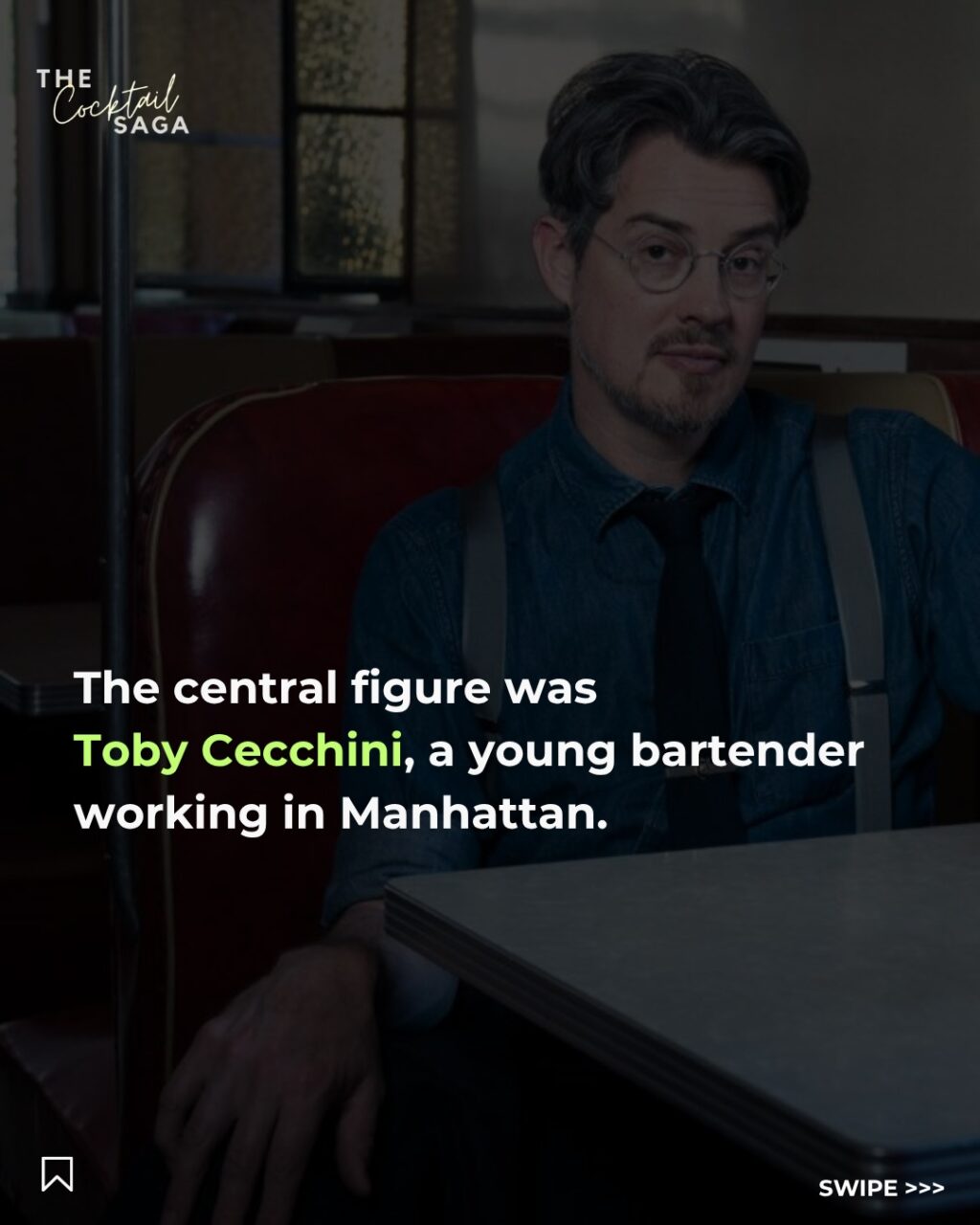 Instagram post from thecocktailsaga. This post is in position 2.