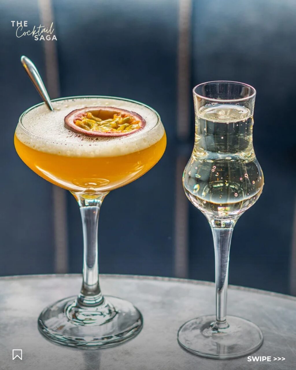 Instagram post from thecocktailsaga. This post is in position 5.