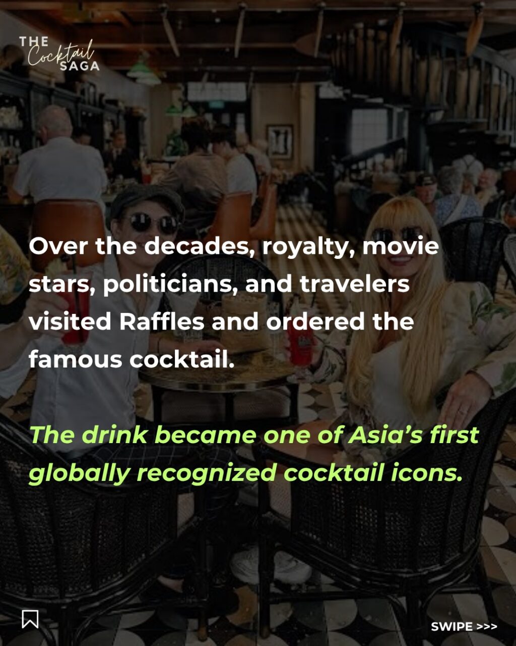 Instagram post from thecocktailsaga. This post is in position 5.