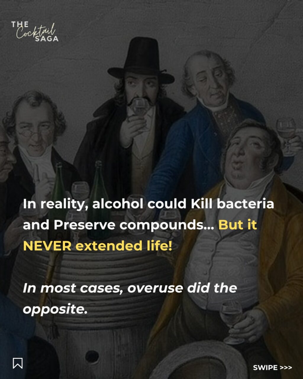 Instagram post from thecocktailsaga. This post is in position 5.