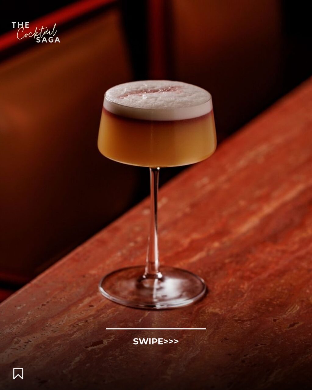 Instagram post from thecocktailsaga. This post is in position 2.