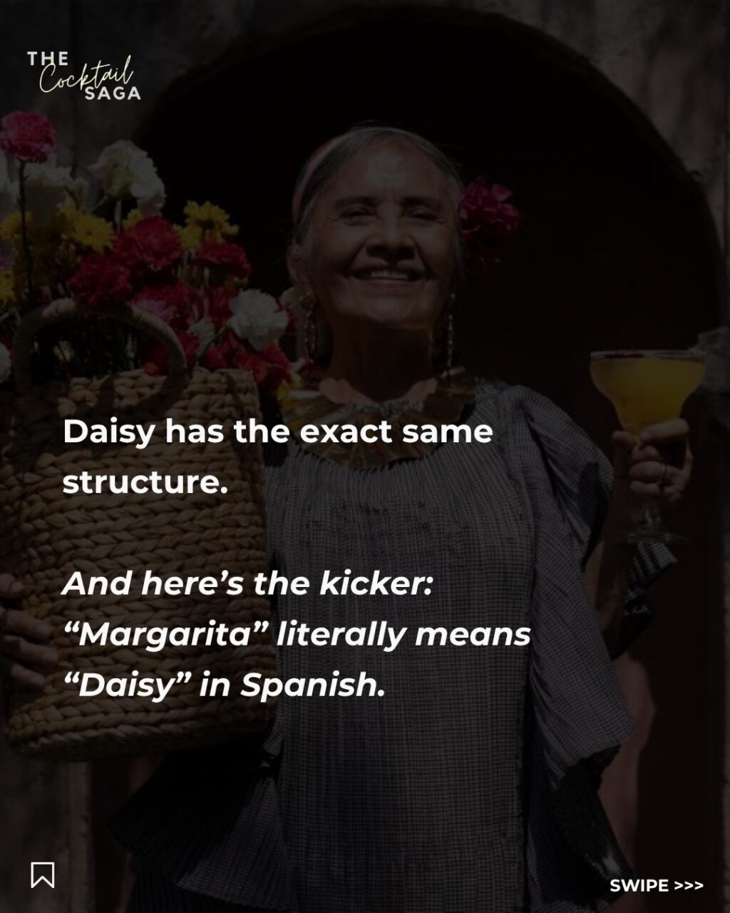 Instagram post from thecocktailsaga. This post is in position 4.