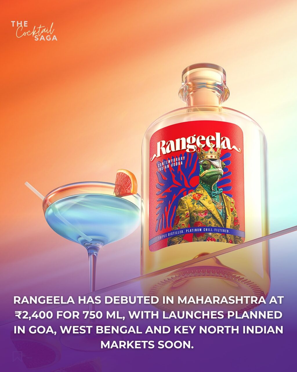 Instagram post from thecocktailsaga. This post is in position 4.