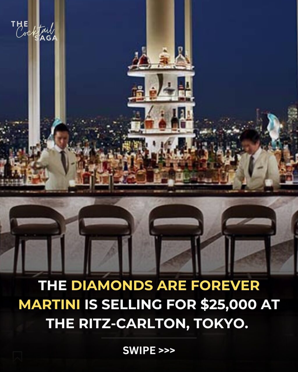 Instagram post from thecocktailsaga. This post is in position 1.