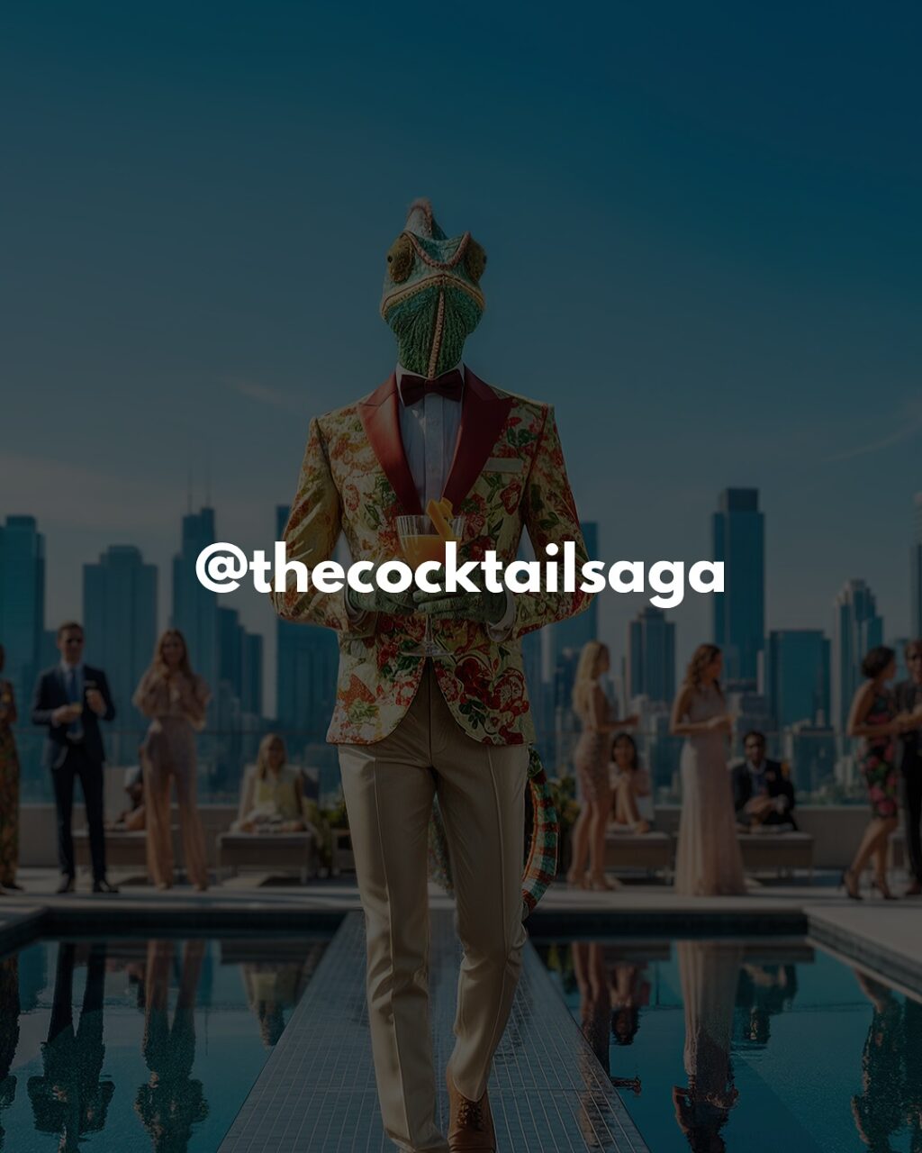 Instagram post from thecocktailsaga. This post is in position 5.