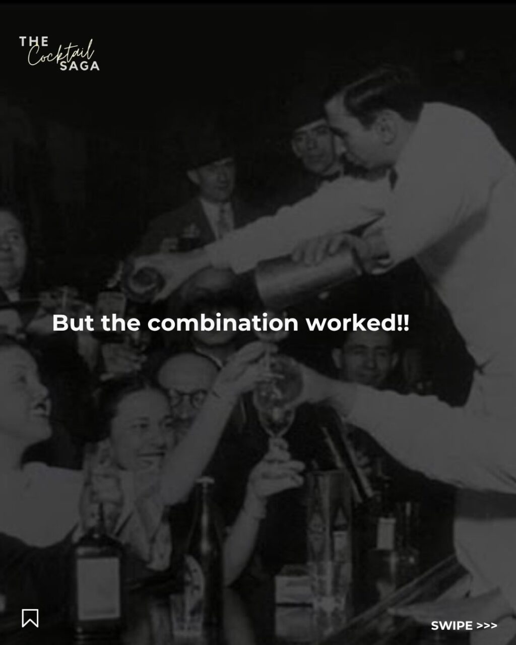 Instagram post from thecocktailsaga. This post is in position 2.