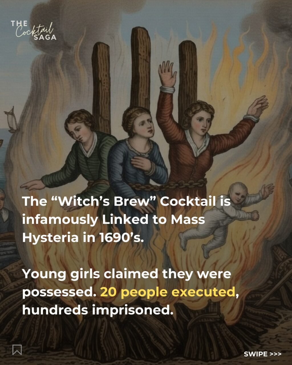 Instagram post from thecocktailsaga. This post is in position 1.