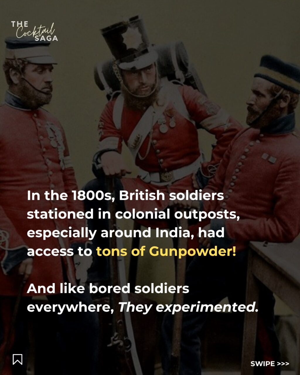 Instagram post from thecocktailsaga. This post is in position 1.