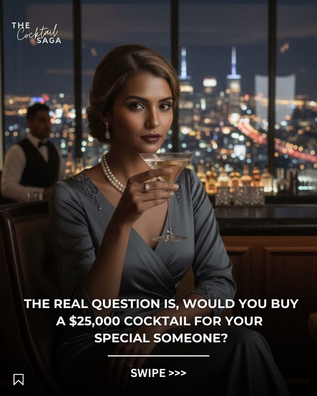 Instagram post from thecocktailsaga. This post is in position 4.