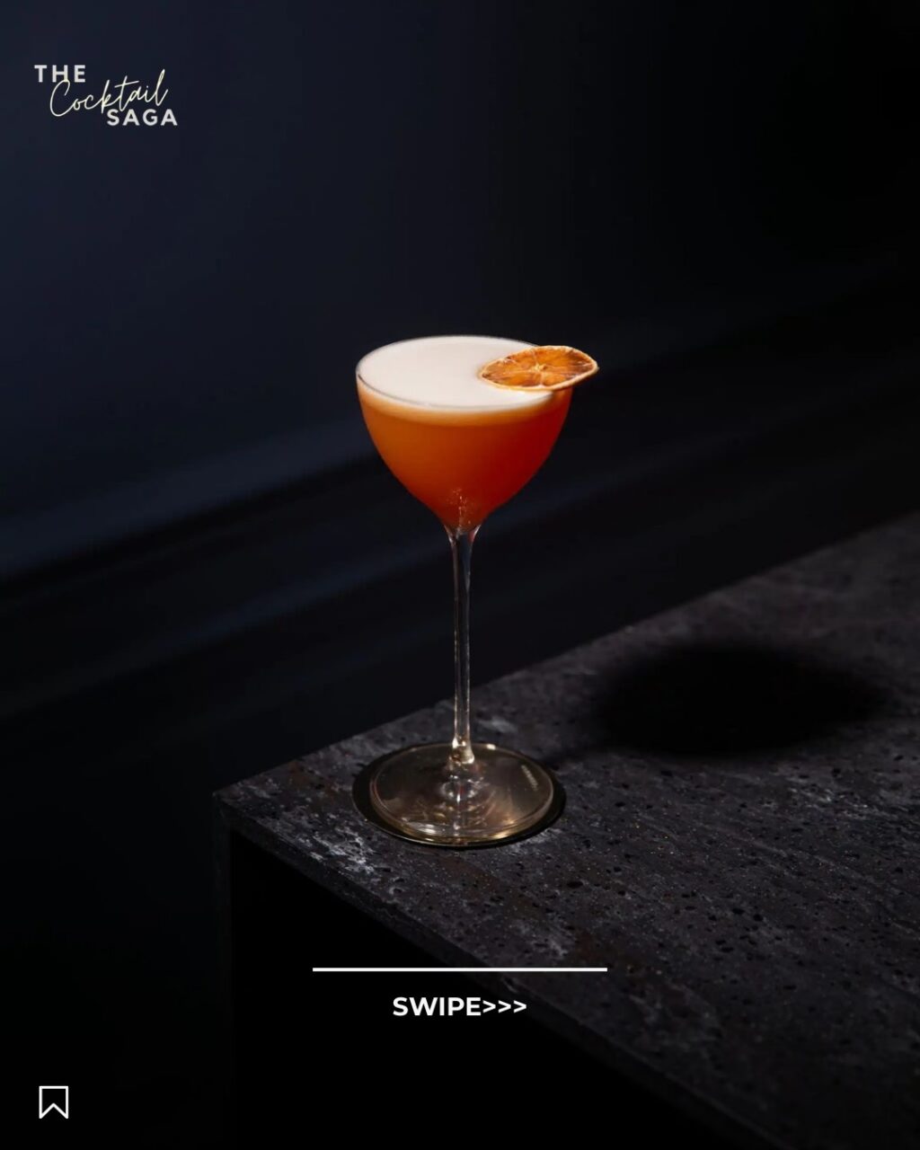 Instagram post from thecocktailsaga. This post is in position 3.