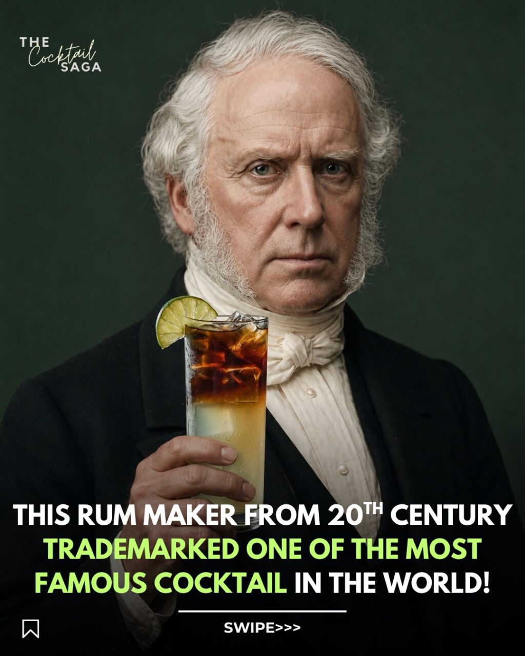 Instagram post from thecocktailsaga. This post is in position 1.