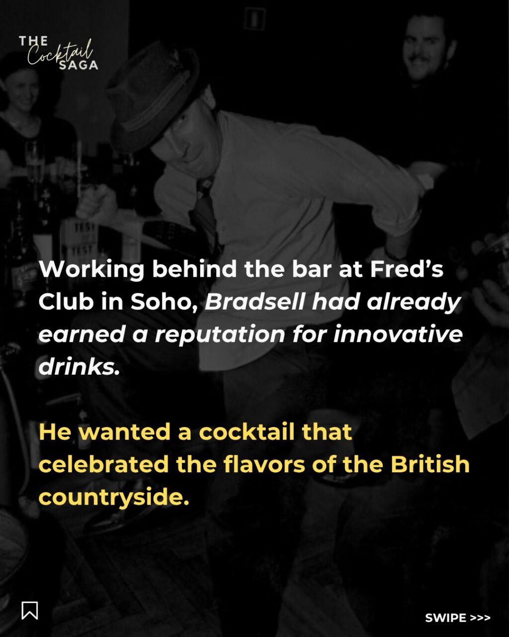 Instagram post from thecocktailsaga. This post is in position 2.