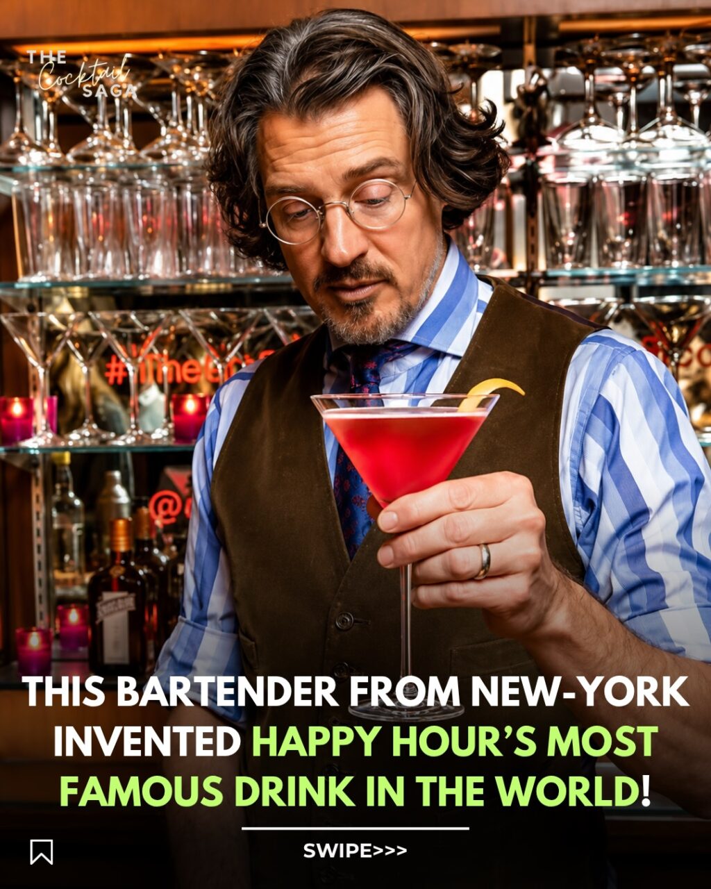 Instagram post from thecocktailsaga. This post is in position 5.
