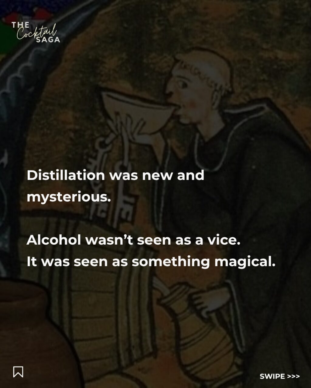 Instagram post from thecocktailsaga. This post is in position 4.