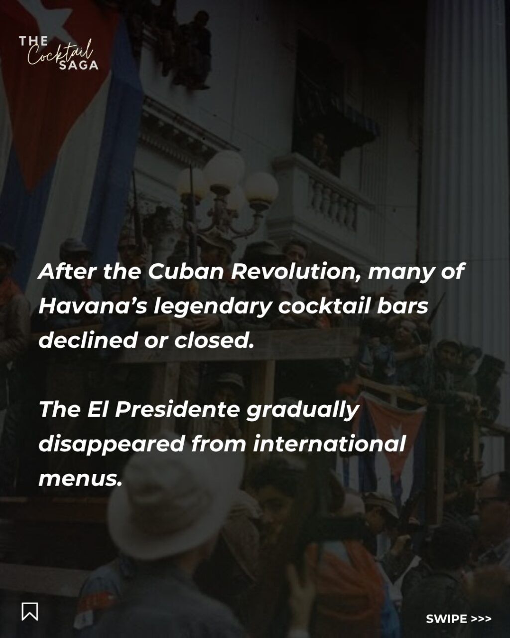 Instagram post from thecocktailsaga. This post is in position 8.