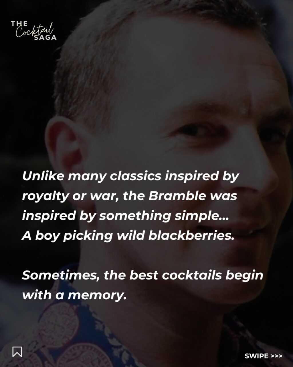 Instagram post from thecocktailsaga. This post is in position 8.