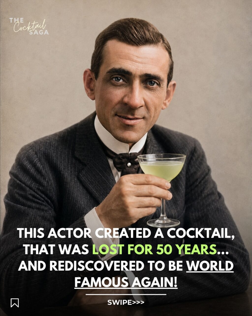 Instagram post from thecocktailsaga. This post is in position 0.