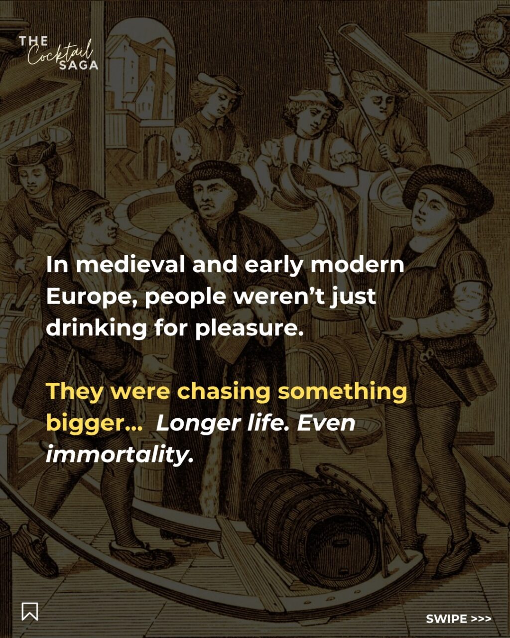 Instagram post from thecocktailsaga. This post is in position 1.