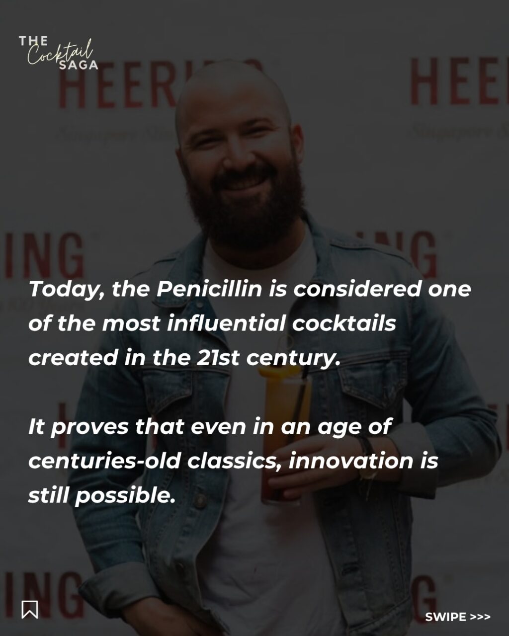 Instagram post from thecocktailsaga. This post is in position 8.