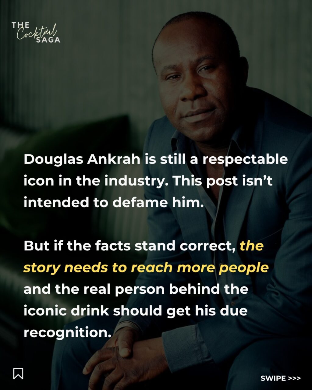 Instagram post from thecocktailsaga. This post is in position 10.