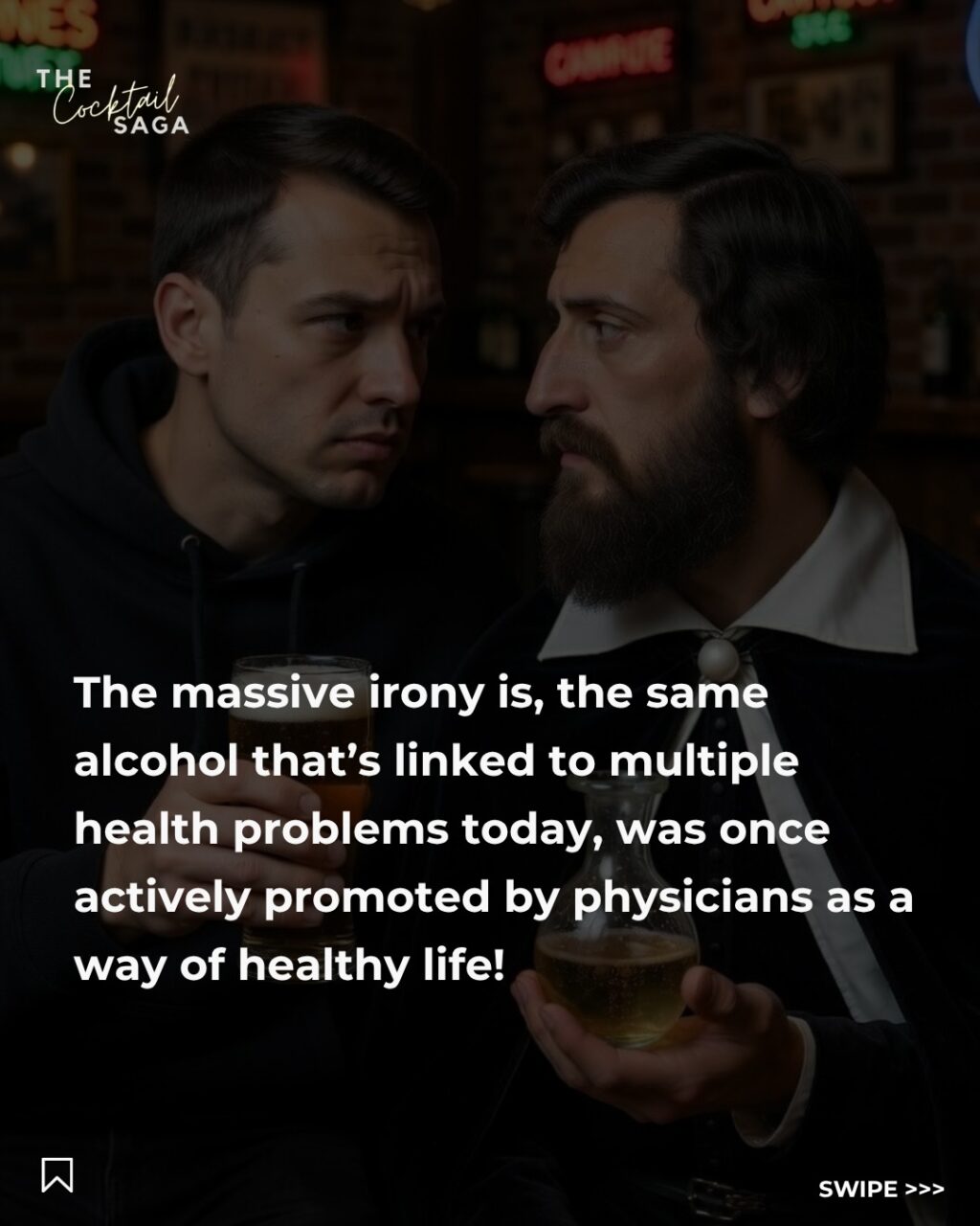 Instagram post from thecocktailsaga. This post is in position 7.