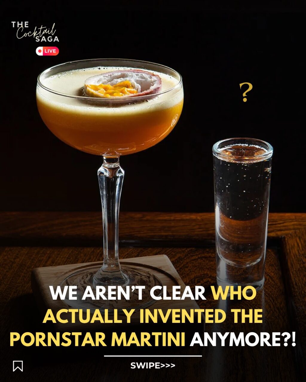 Instagram post from thecocktailsaga. This post is in position 5.