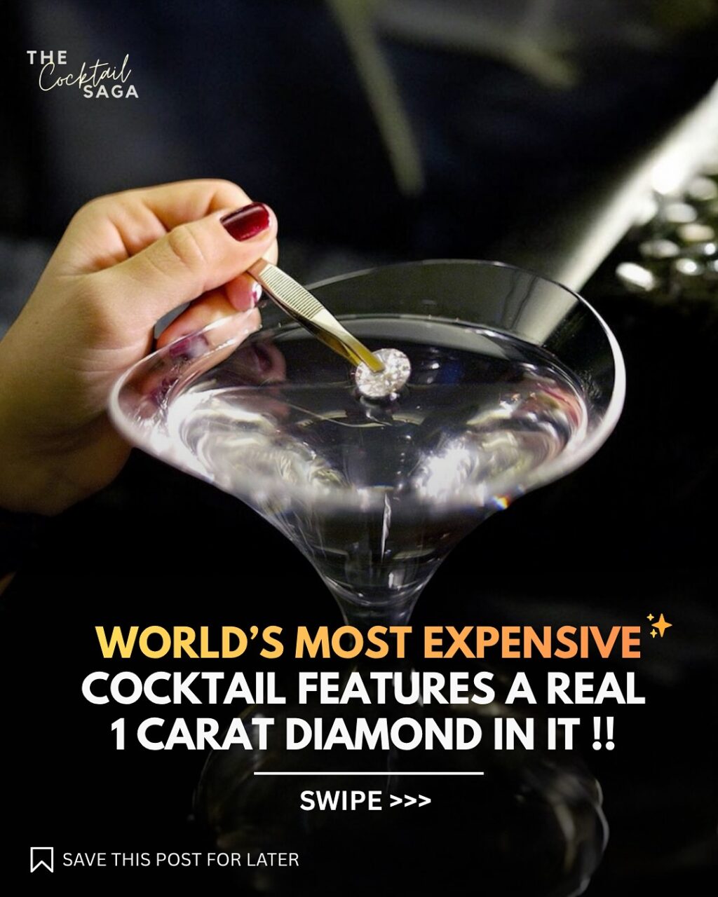 Instagram post from thecocktailsaga. This post is in position 0.