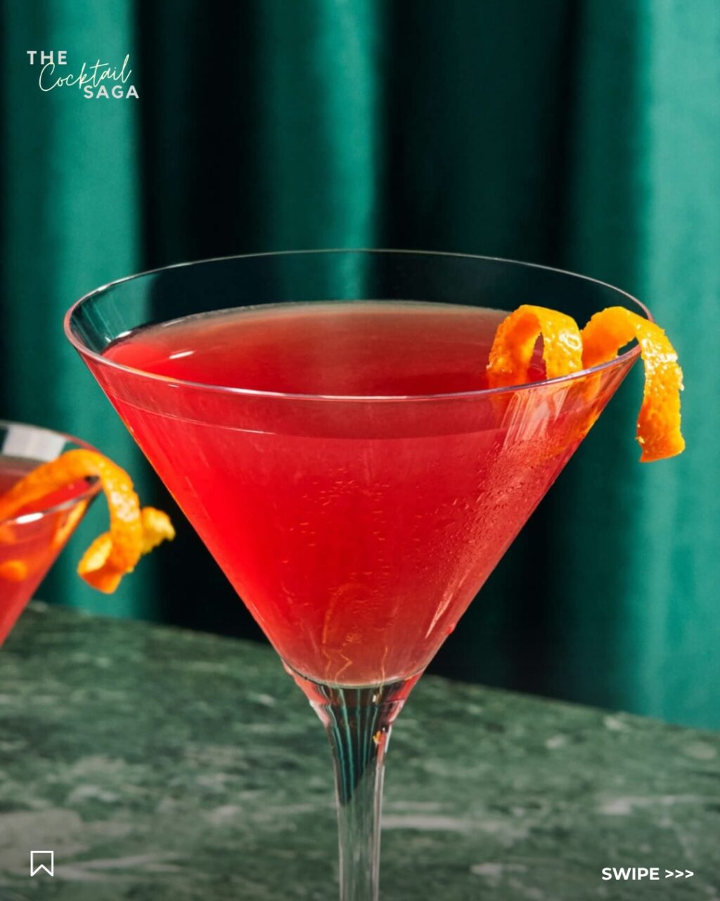 Instagram post from thecocktailsaga. This post is in position 5.