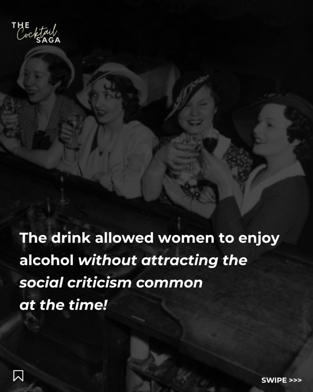 Instagram post from thecocktailsaga. This post is in position 3.