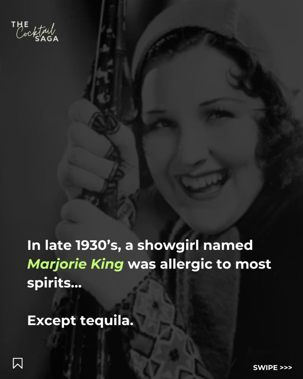 Instagram post from thecocktailsaga. This post is in position 1.