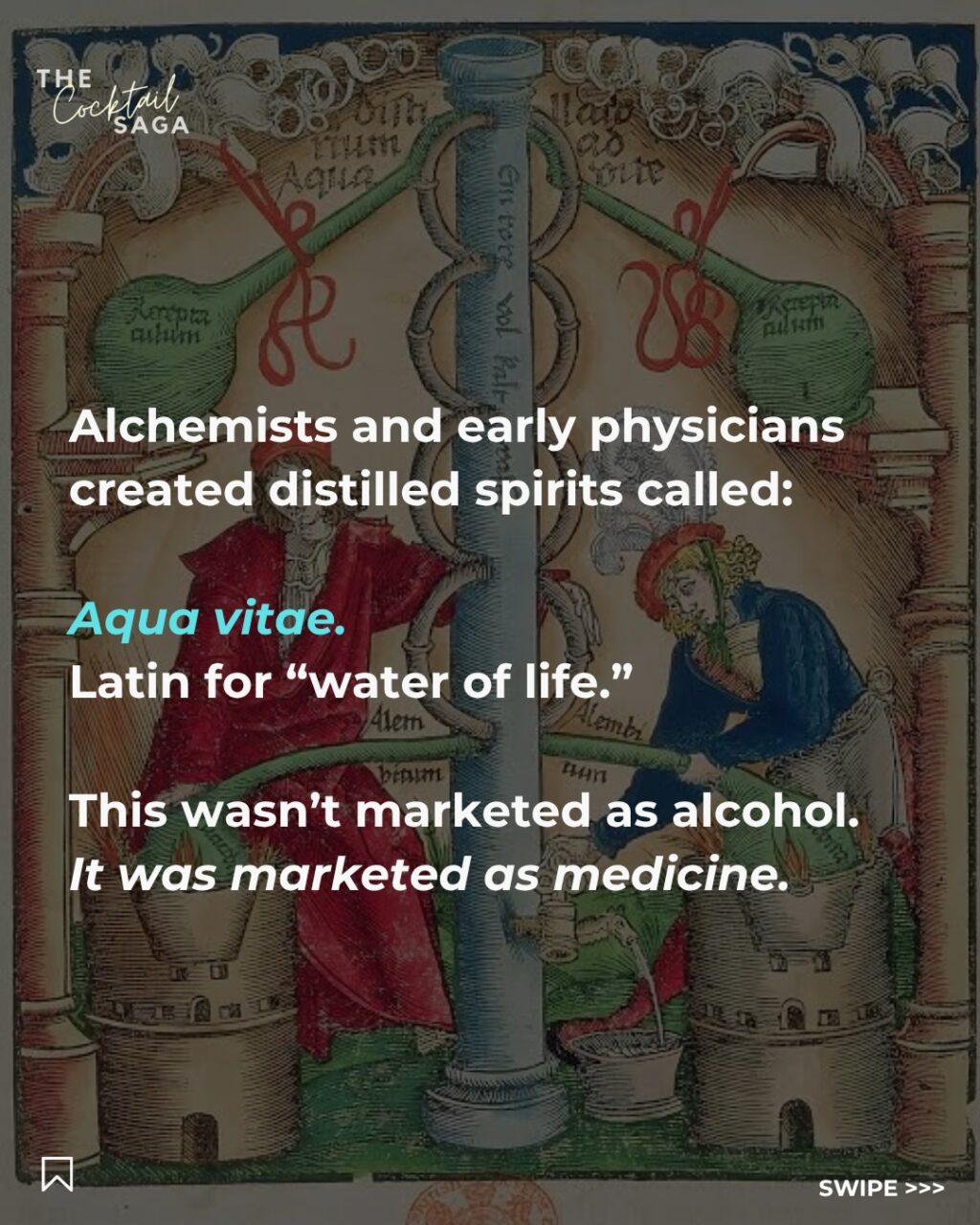 Instagram post from thecocktailsaga. This post is in position 2.