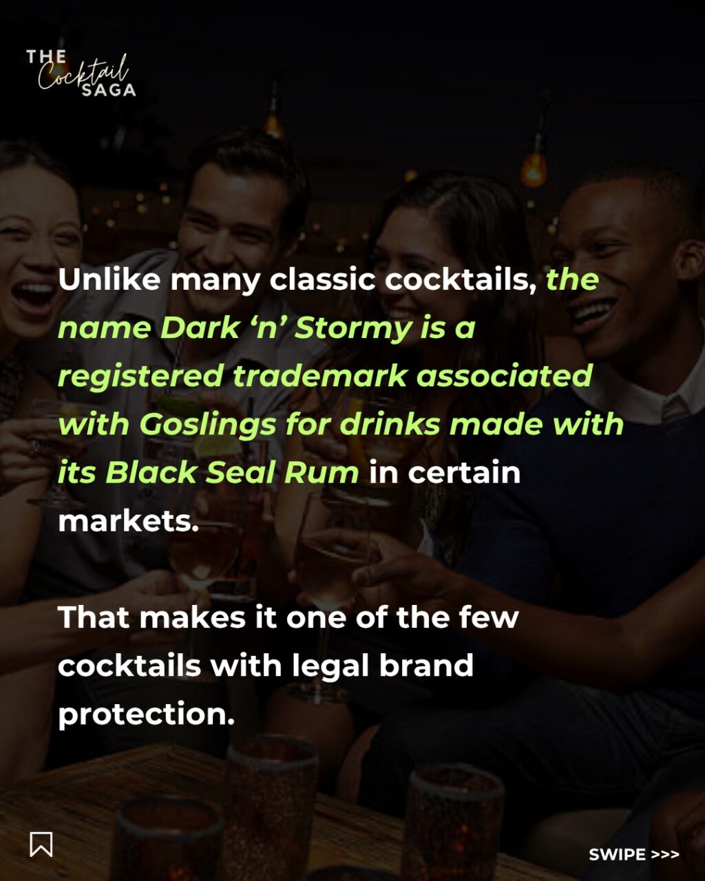Instagram post from thecocktailsaga. This post is in position 7.